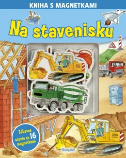 Kniha s magnetkami: Na stavenisku